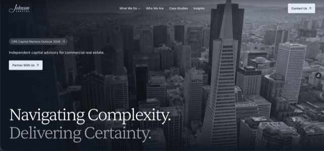 Johnson Capital website