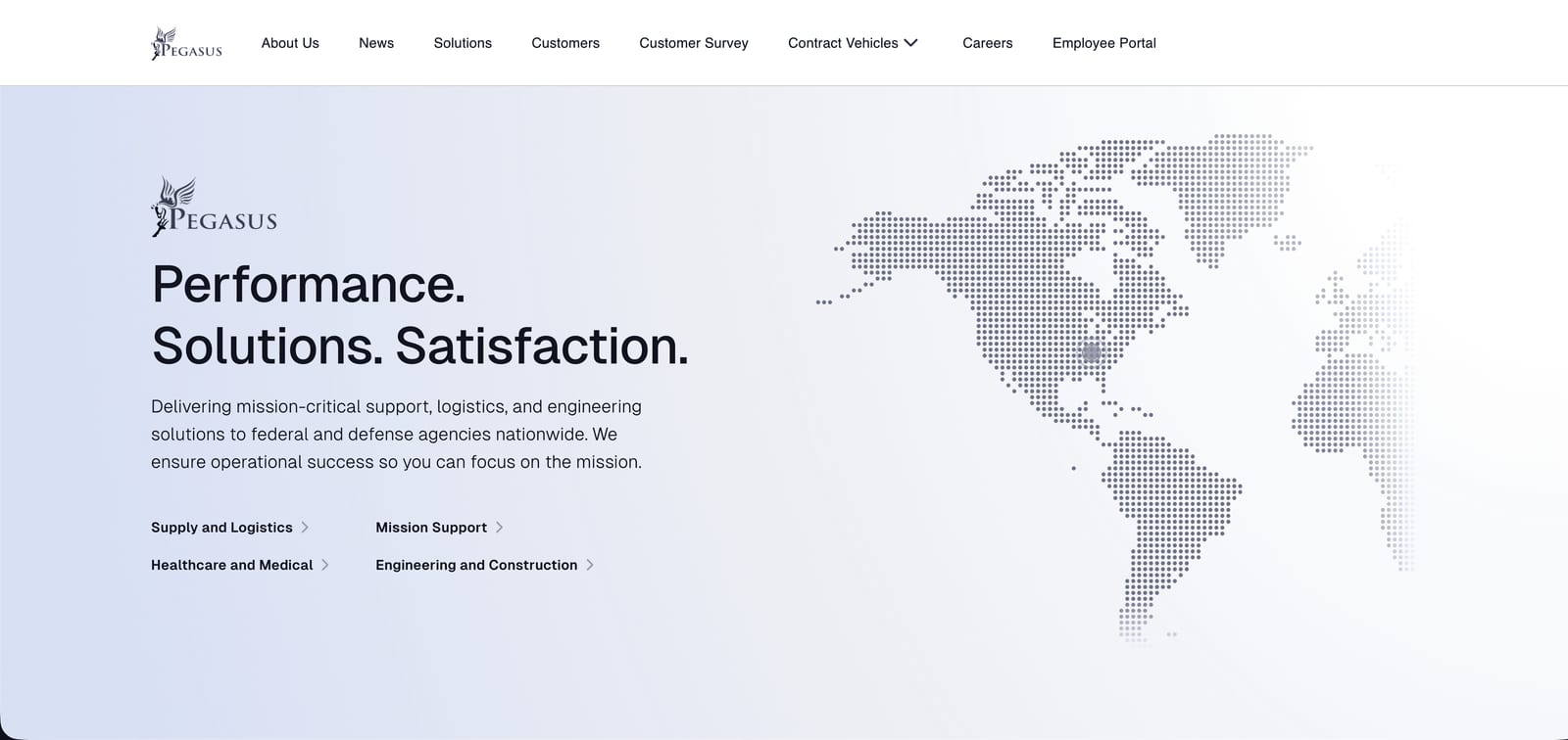 Pegasus website